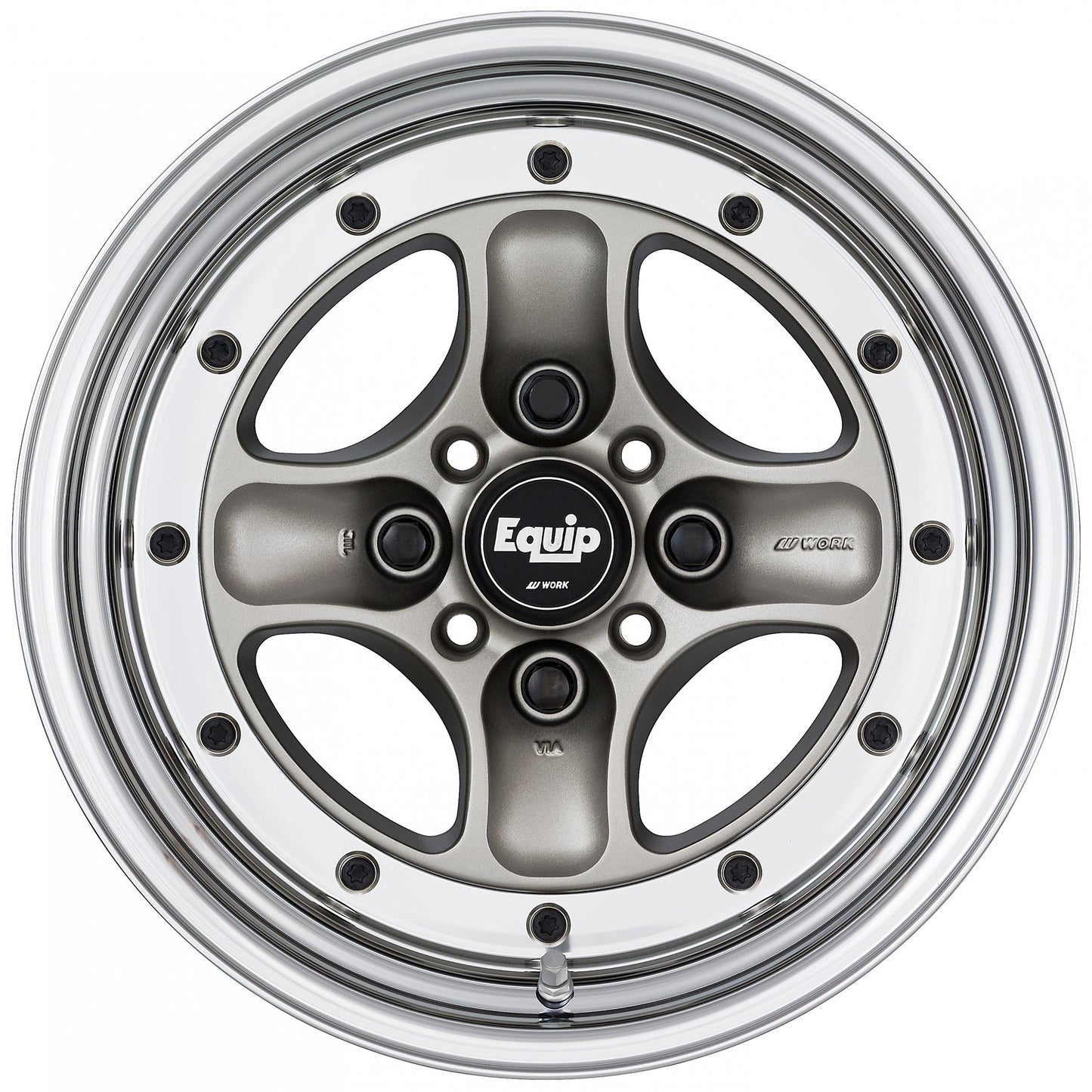 Work Equip 40 - 15" Wheels - Brut Silver