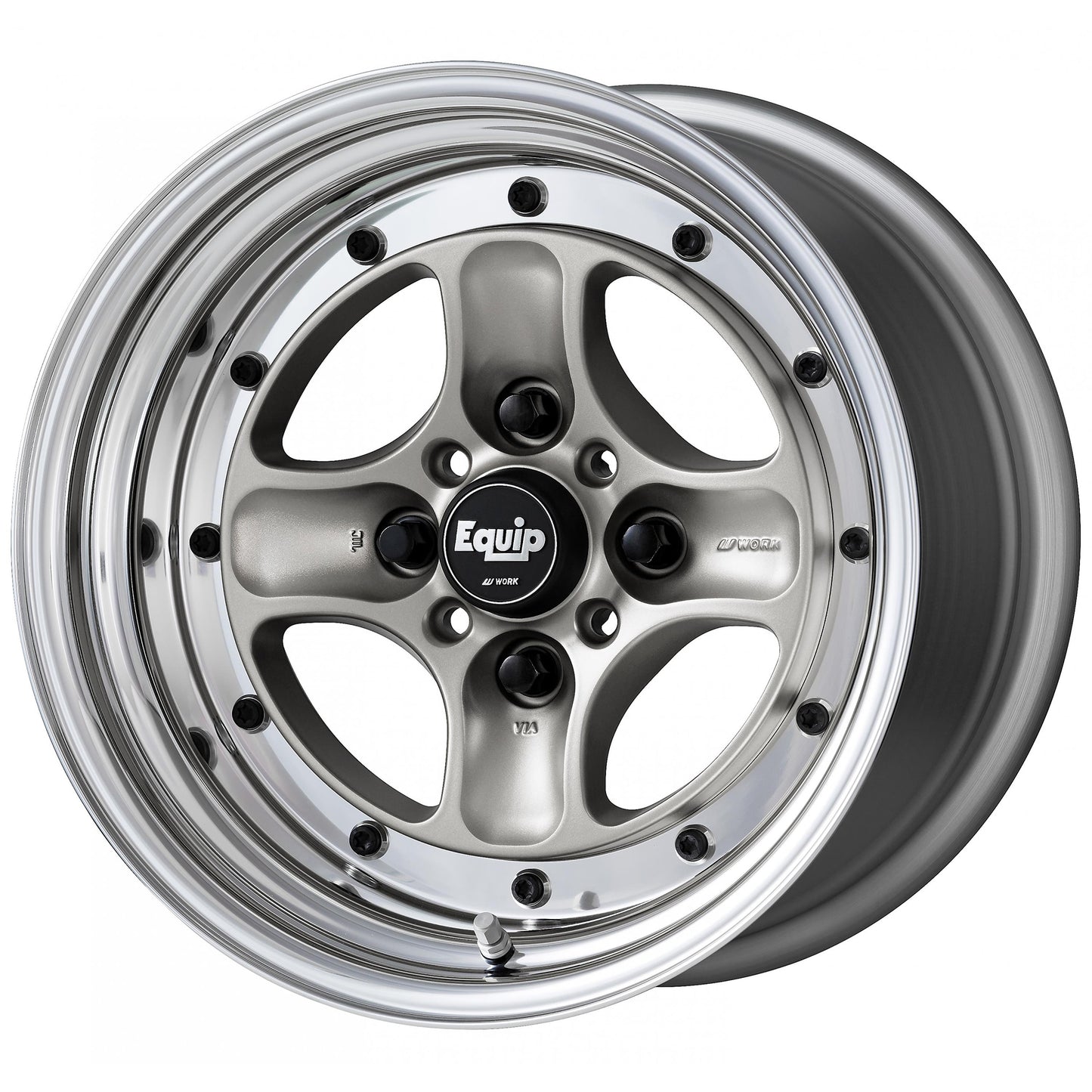 Work Equip 40 - 15" Wheels - Brut Silver