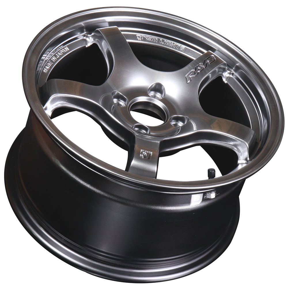 Rays Gram Lights 57CR Wheels - Grace Silver 15x8 / 4x100 / +35