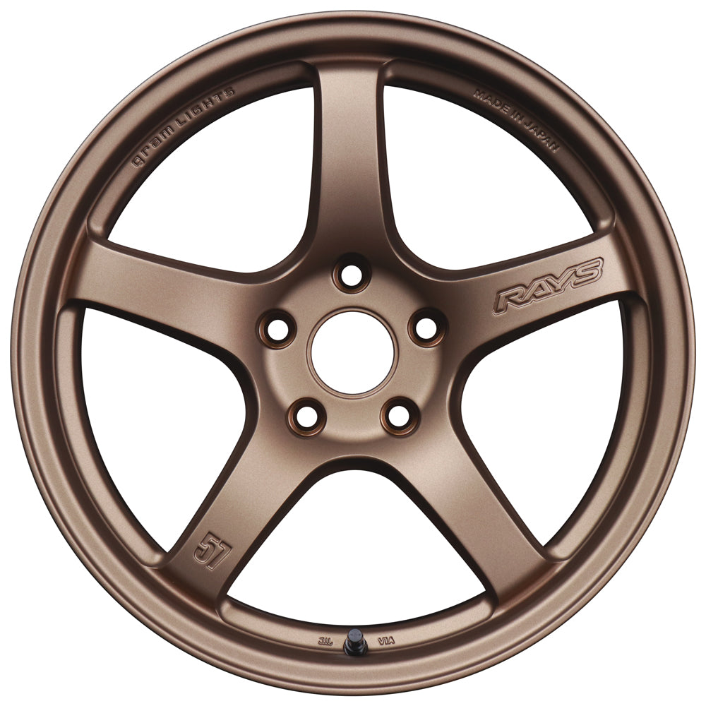Rays Gram Lights 57CR Wheels - Bronze 2 - 17x9.0 / 5x114