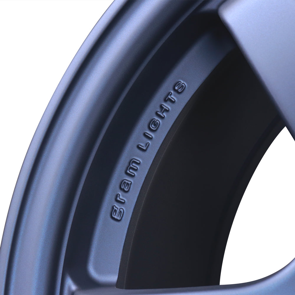 Rays Gram Lights 57DR Wheels - Admiral Blue 15x8 / 4x100