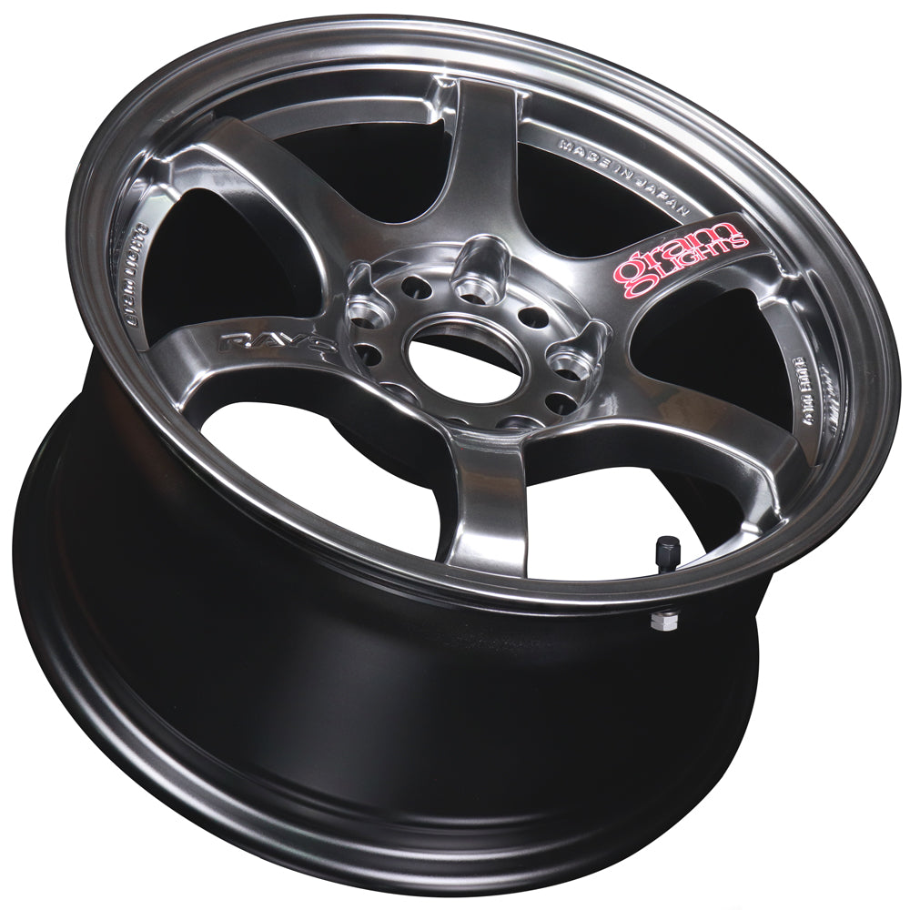 Rays Gram Lights 57DR Wheels - Grace Silver 15x8 / 4x100