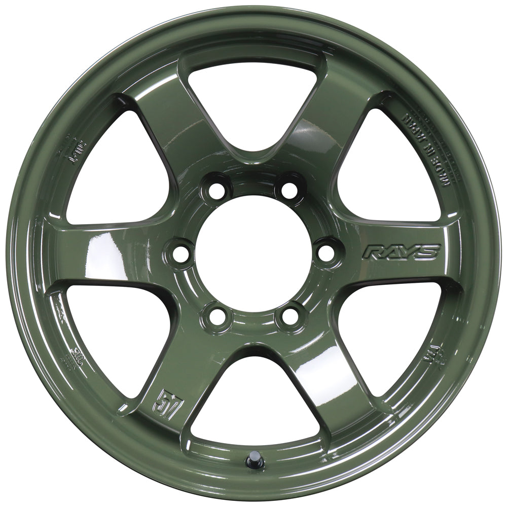 Rays Gram Lights 57DR-X Wheels - Jungle Green 16x8.5 / 6x139.7 / -10