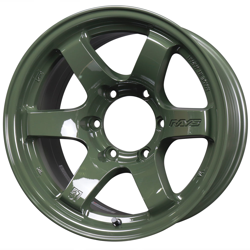 Rays Gram Lights 57DR-X Wheels - Jungle Green 16x8.5 / 6x139.7 / -10