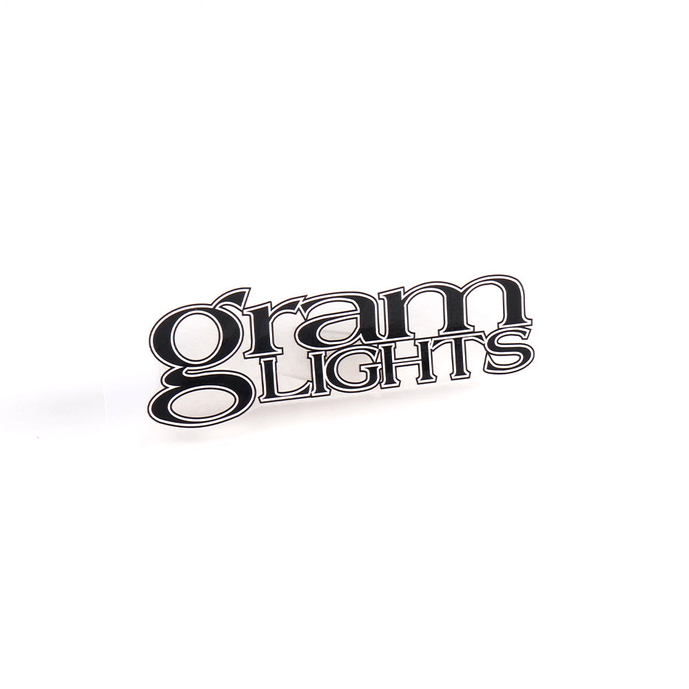Rays Gram Lights Replacement Spoke Decal - Black
