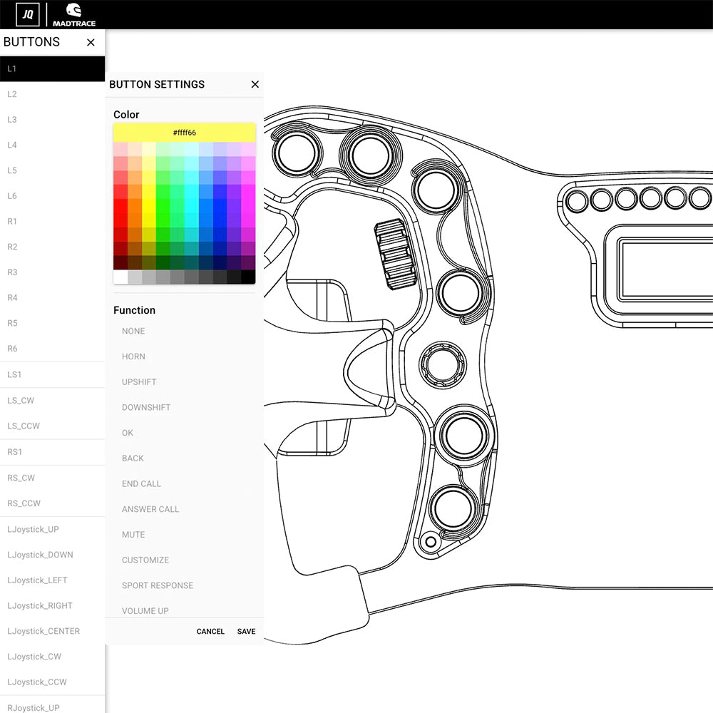 JQ Werks GEN2 Formula Racing Steering Wheel System - 17-21 Civic Type R (FK8)