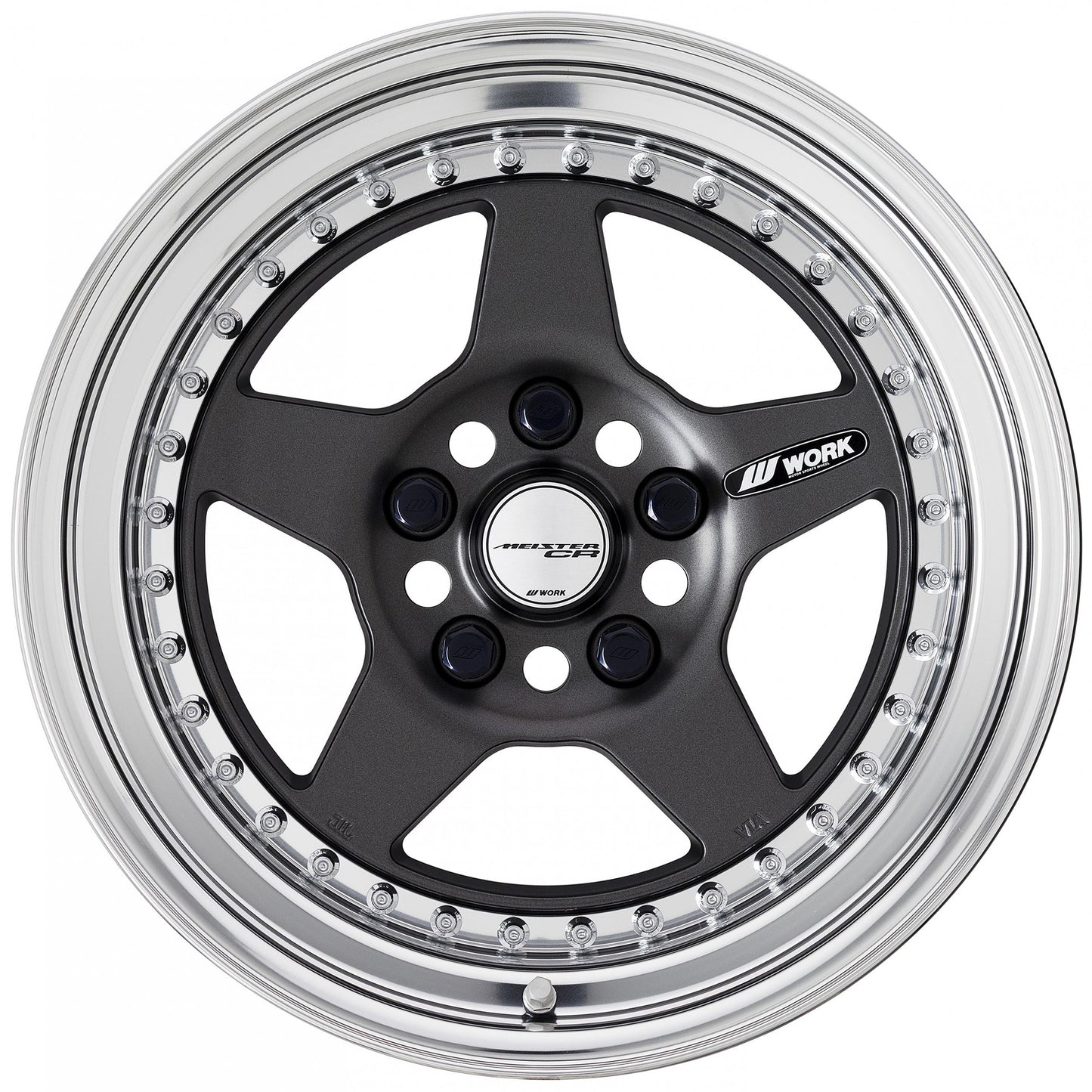 Work Meister CR01 - 15" Wheels - Matte Gunmetal