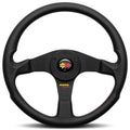 Momo Corse 2.0 Steering Wheel - Black Leather