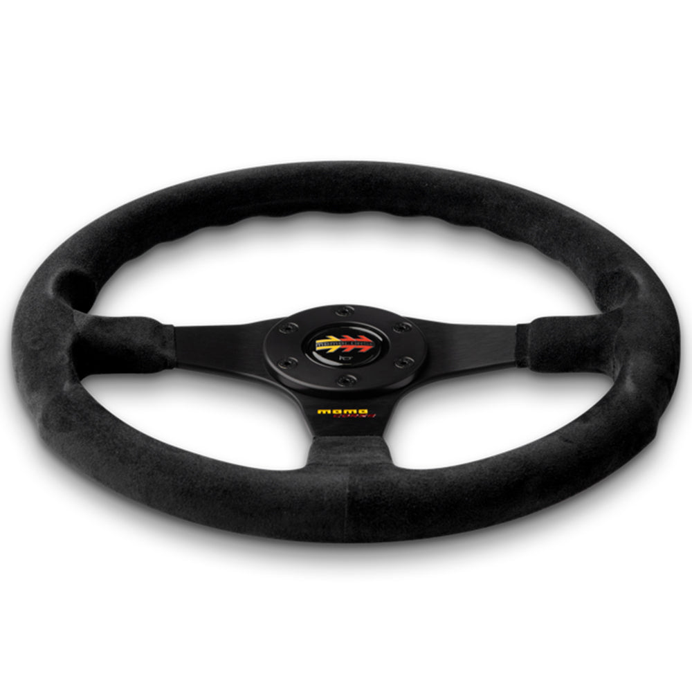 Momo Corse 2.0 Steering Wheel - Black Suede