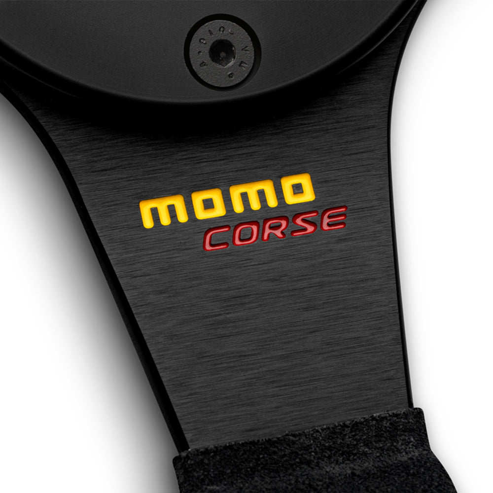 Momo Corse 2.0 Steering Wheel - Black Suede