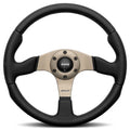 Momo Race 2.0 Steering Wheel - 350mm Leather Combo w/Anthracite Spokes