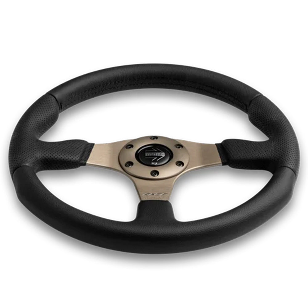 Momo Race 2.0 Steering Wheel - 350mm Leather Combo w/Anthracite Spokes