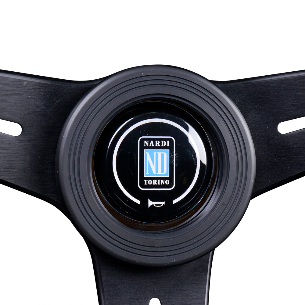 Nardi Classic Wood Steering Wheel - 390mm Black Spokes