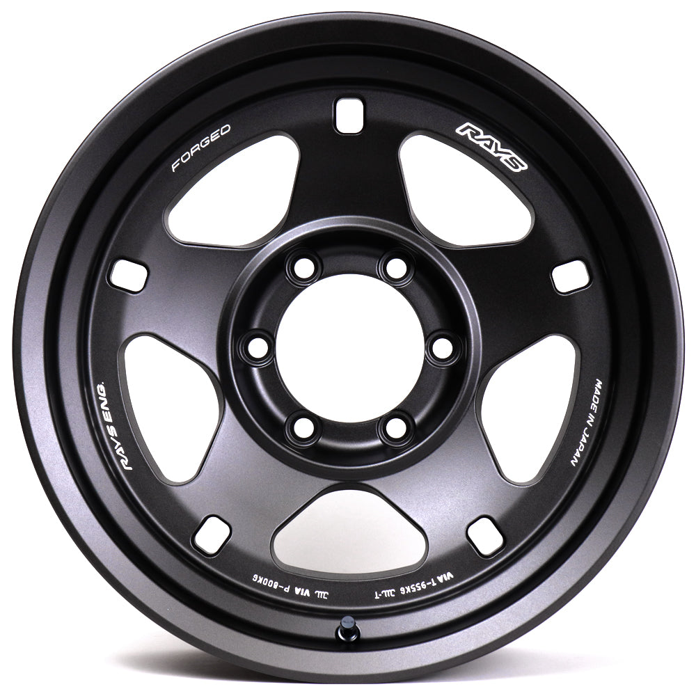 Rays 05X Wheels - Blast Black 2 - 17x8.5 / 6x139 / -10