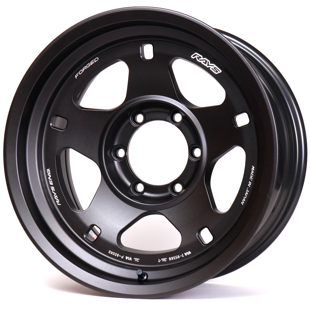 Rays 05X Wheels - Blast Black 2 - 17x8.5 / 6x139 / -10