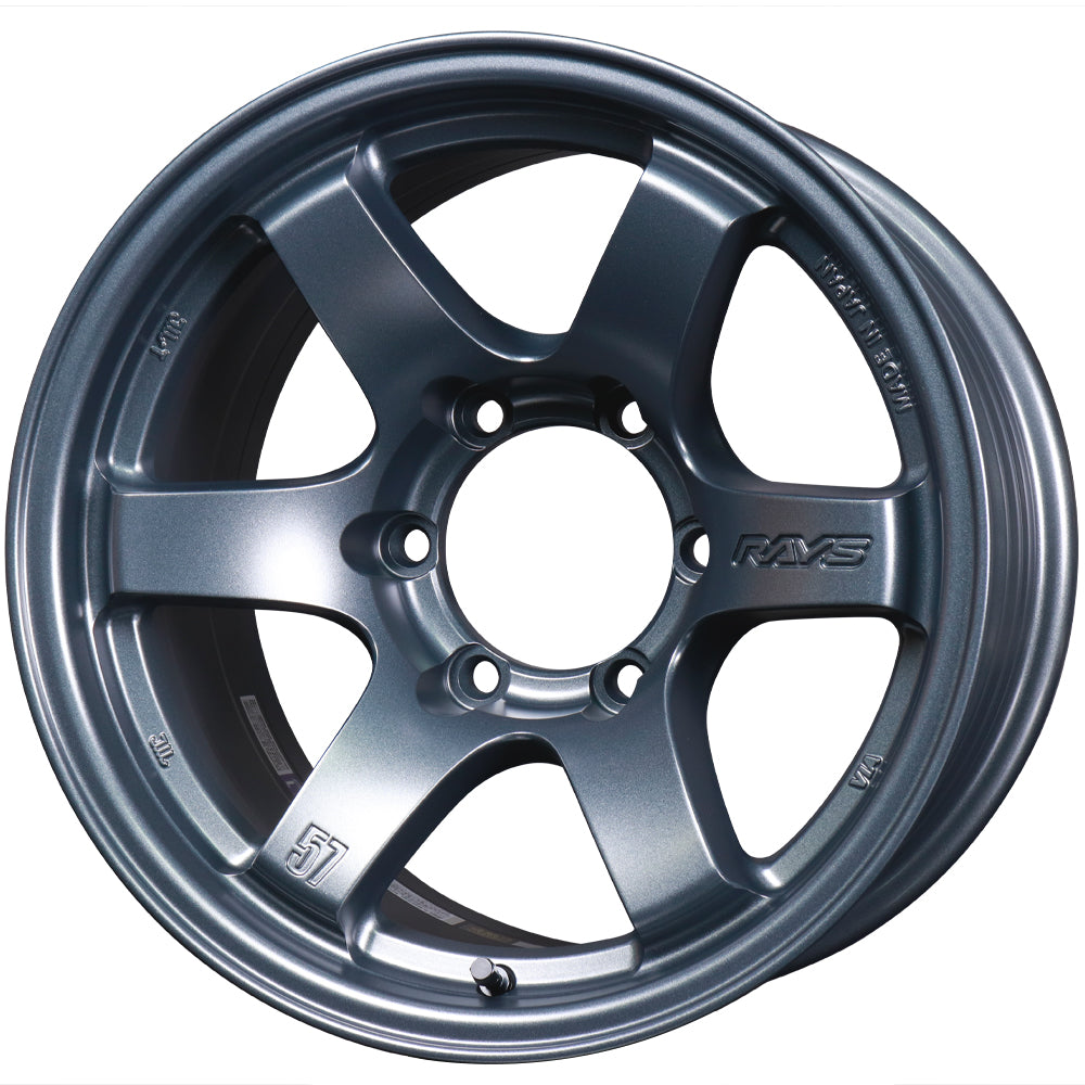 Rays Gram Lights 57DR-X Wheels - Gun Blue 2 16x8.5 / 6x139.7 / -10