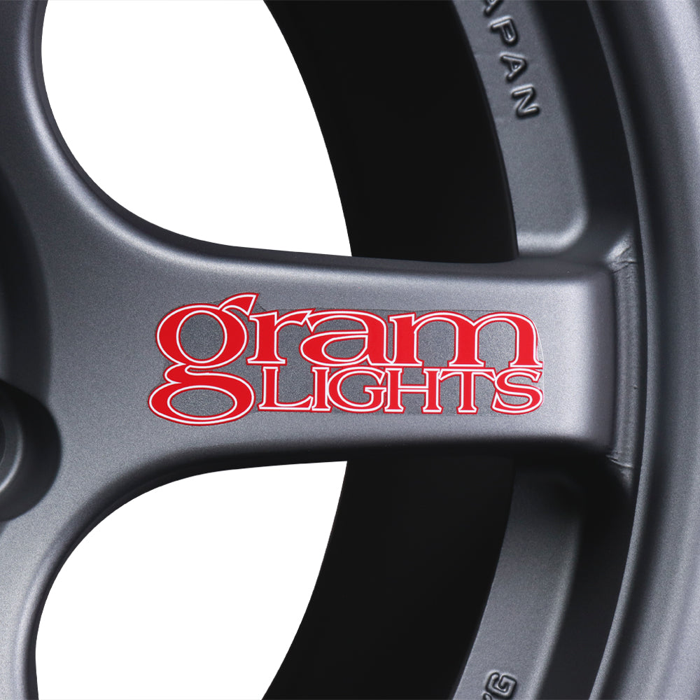 Rays Gram Lights Replacement Spoke Decal - Red