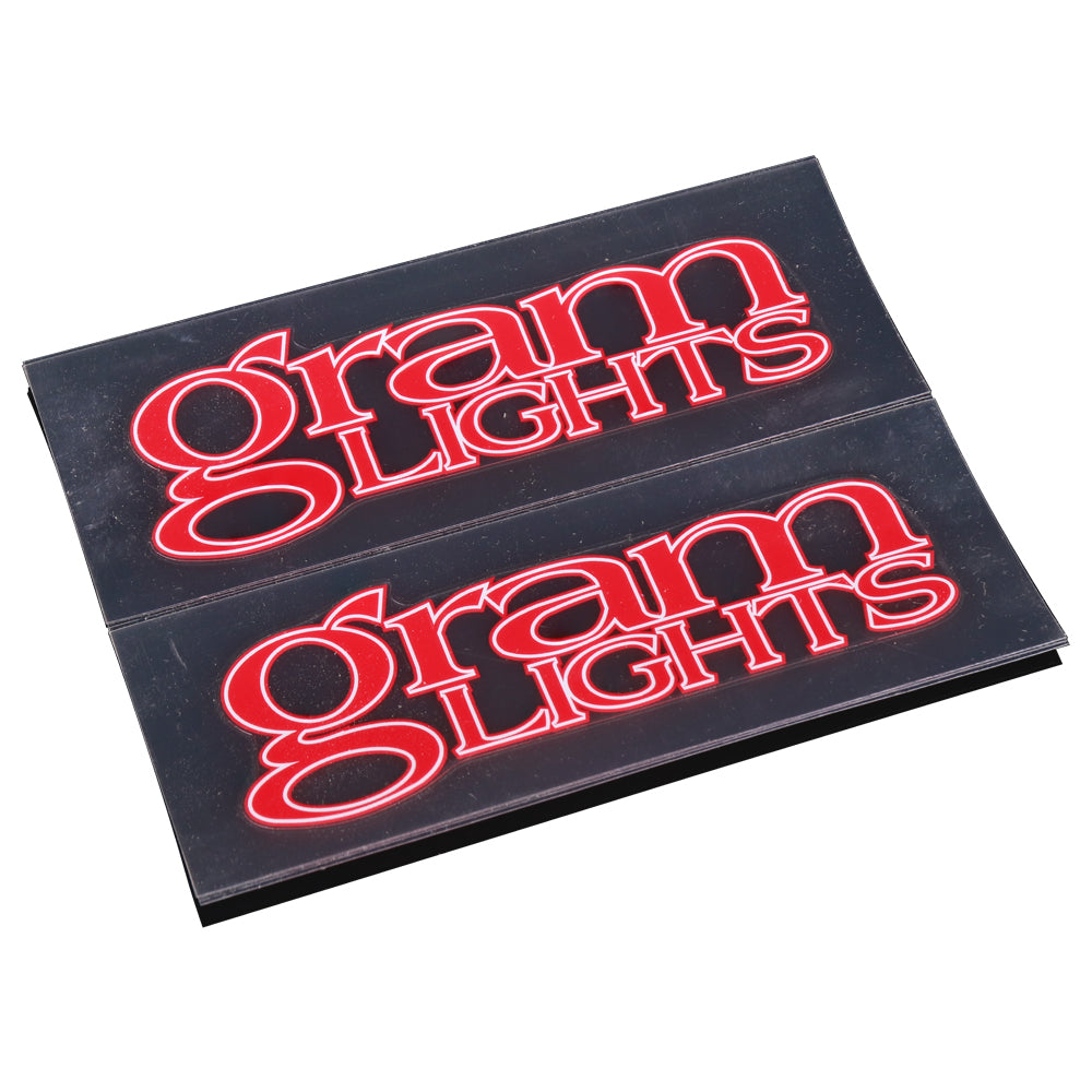 Rays Gram Lights Replacement Spoke Decal - Red