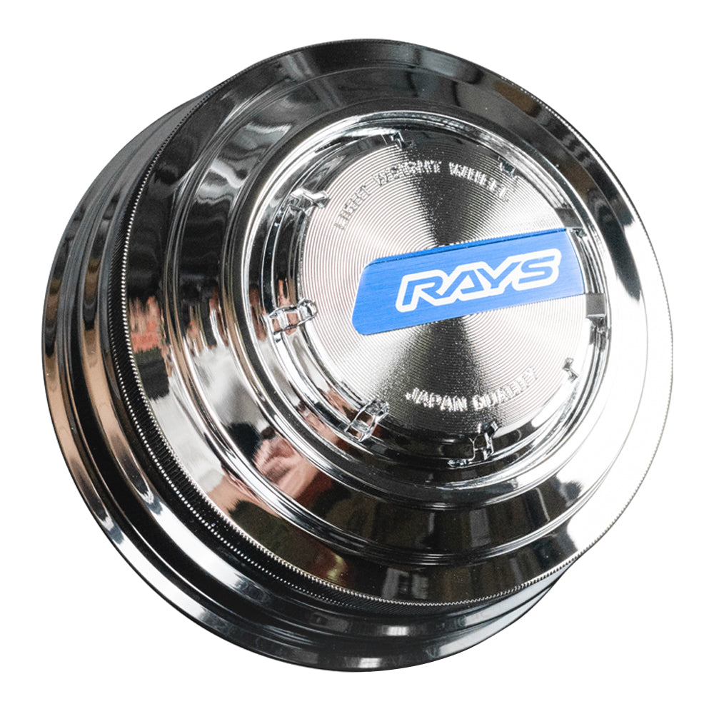 Rays LPS Center Cap - Chrome / Blue
