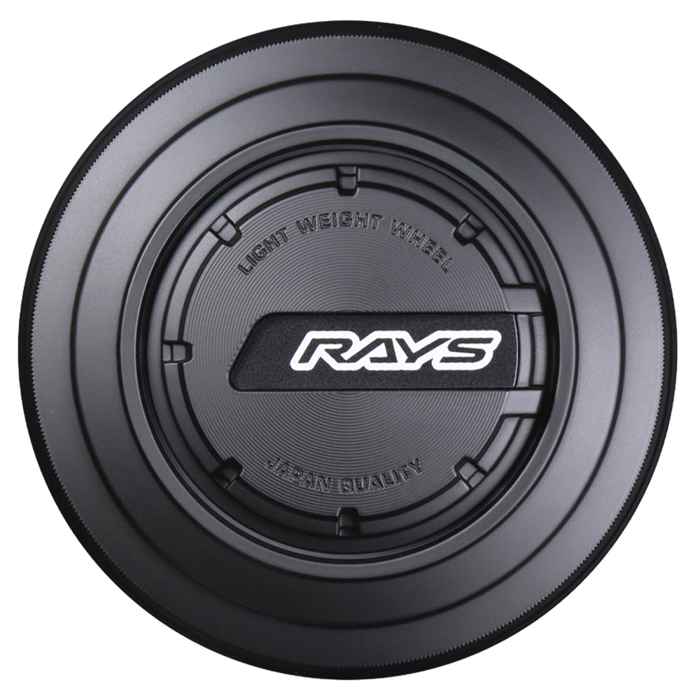 Rays LPS Center Cap - Matte Black / Matte Black