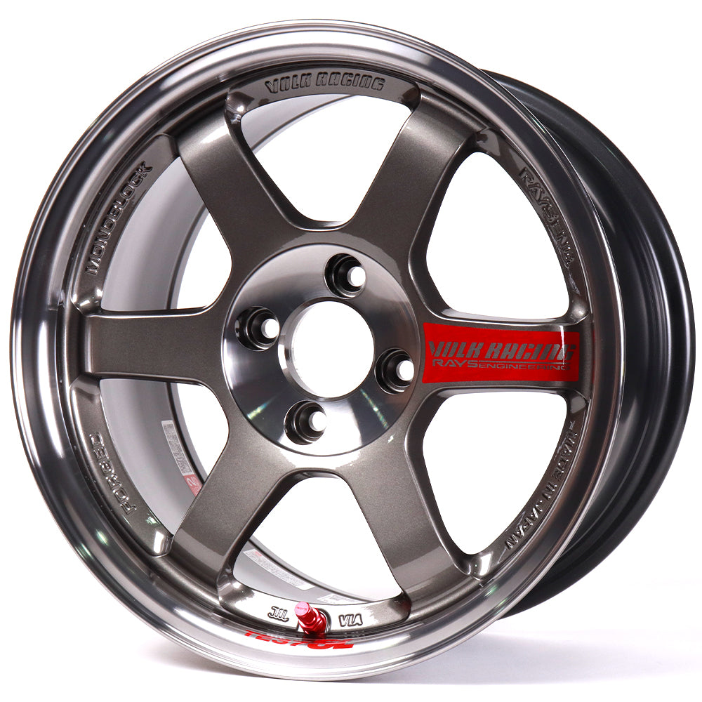 Volk Racing TE37SL Super Lap Edition - Pressed Graphite 15x8.0 / 4x100 / +35