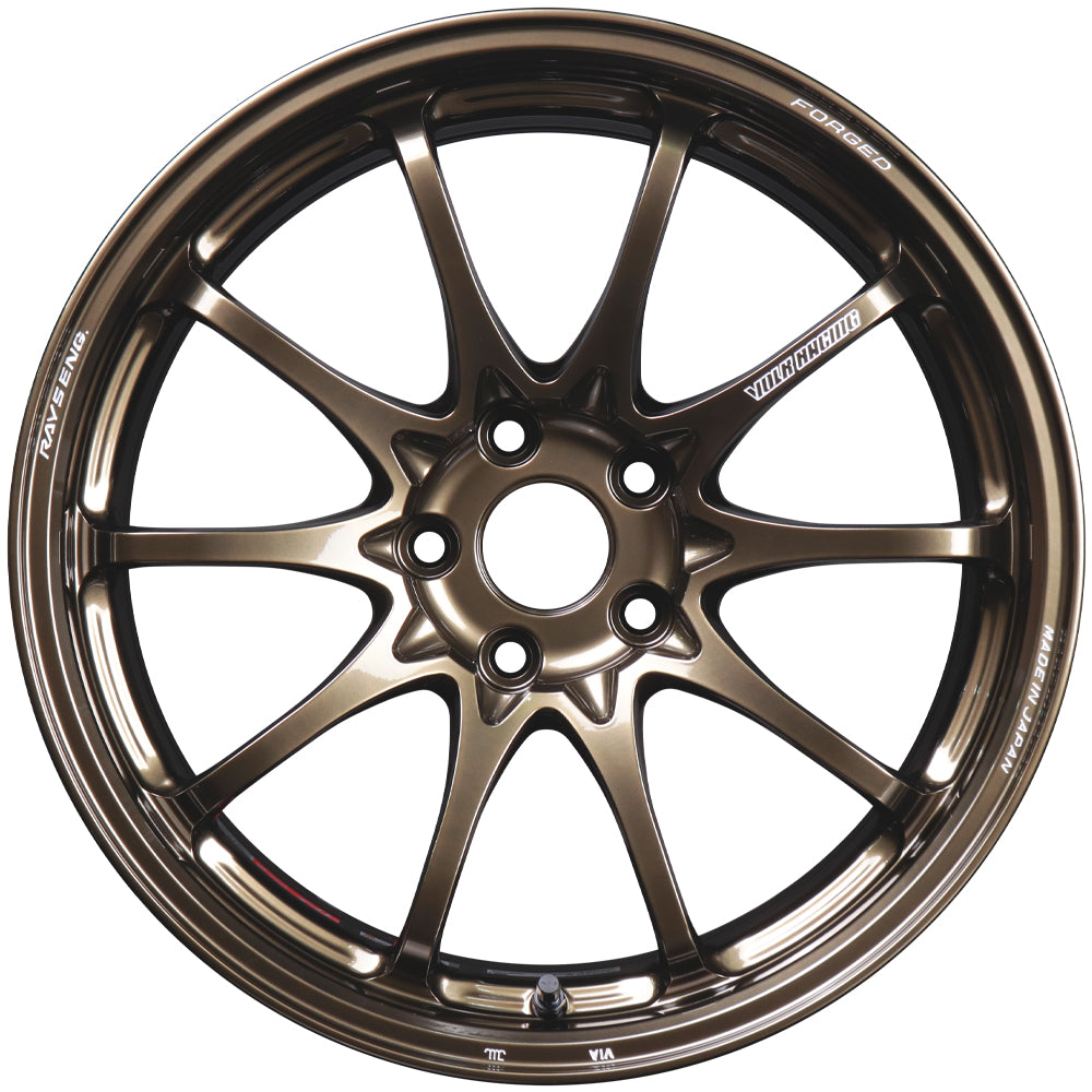 Volk Racing CE28N Plus Wheels - Shining Bronze Metal - 18x9.5 / +38