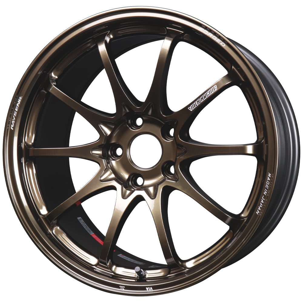 Volk Racing CE28N Plus Wheels - Shining Bronze Metal - 18x9.5 / +38