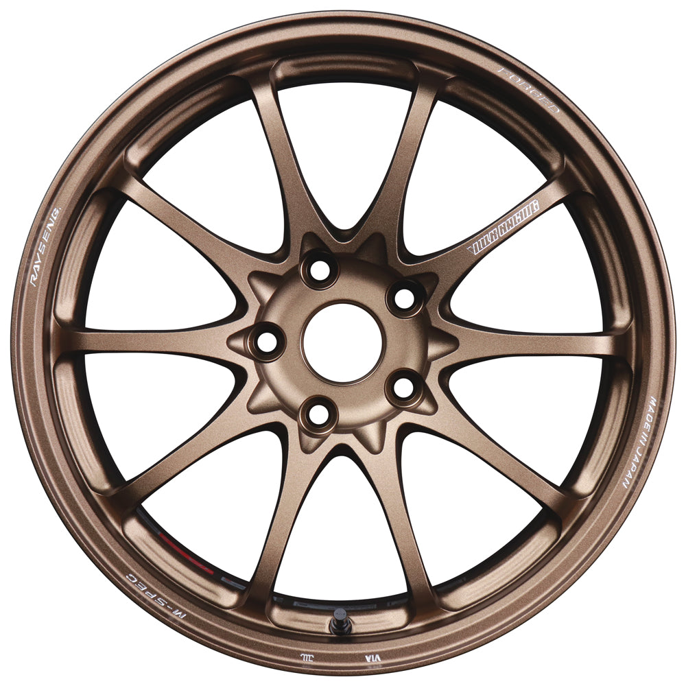 Volk Racing CE28N Plus M-Spec Wheels - Bronze - 18x9.5 / 5x120 / +38