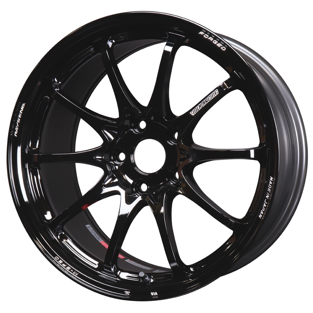 Volk Racing CE28N Plus M-Spec Wheels - Gloss Black - 18x9.5 / 5x120 / +38