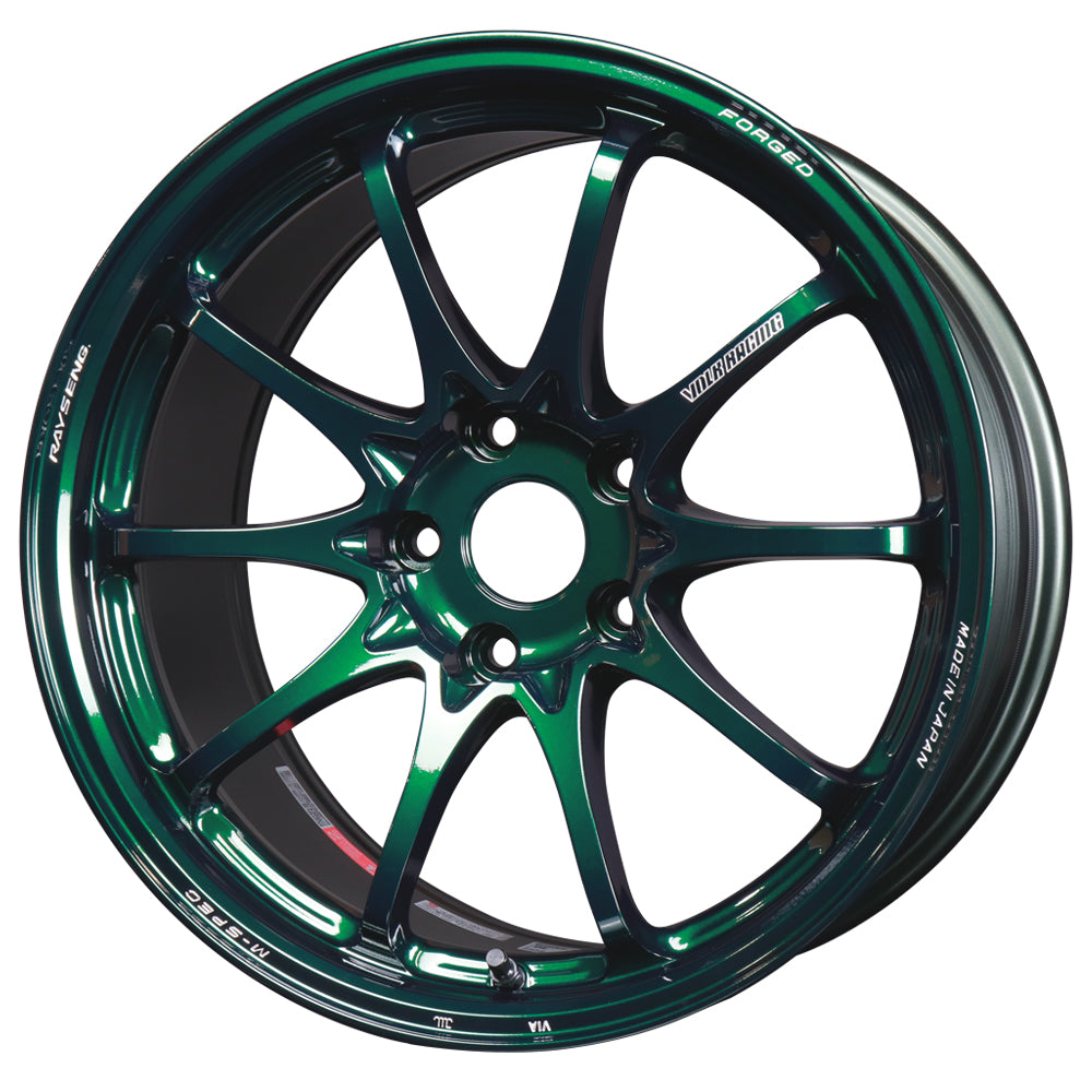 Volk Racing CE28N Plus M-Spec Wheels - Racing Green - 18x9.5 / 5x120 / +38