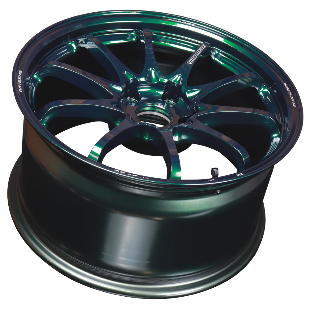 Volk Racing CE28N Plus M-Spec Wheels - Racing Green - 18x9.5 / 5x120 / +38