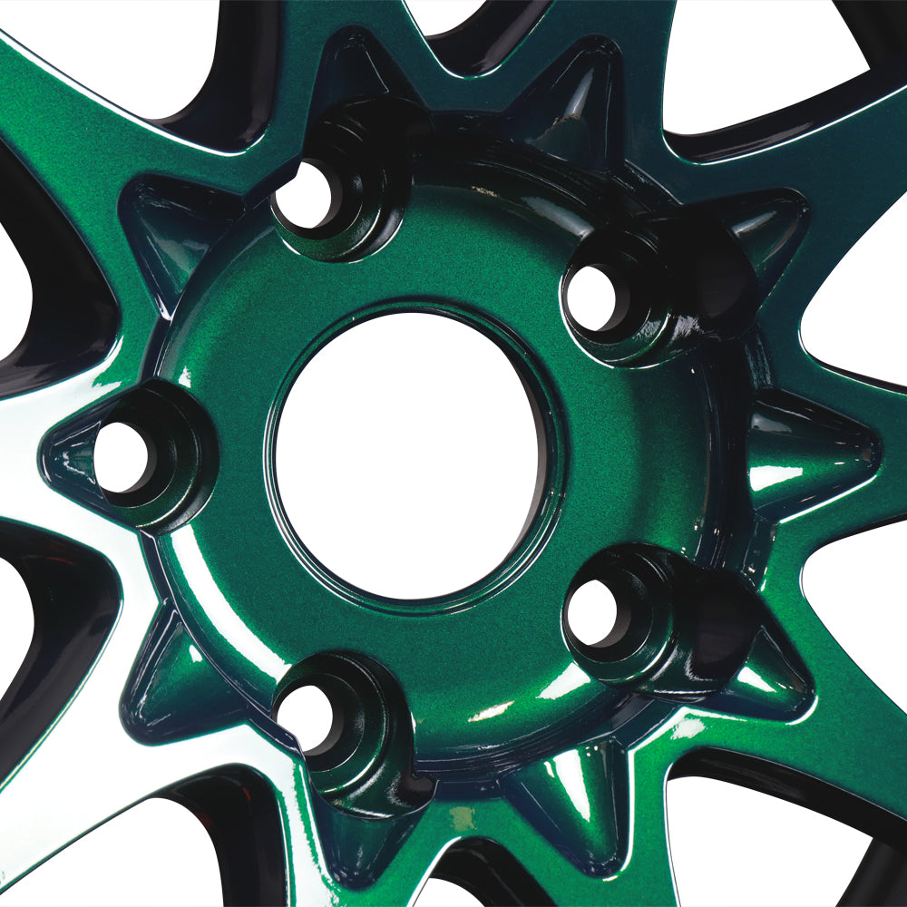 Volk Racing CE28N Plus M-Spec Wheels - Racing Green - 18x9.5 / 5x120 / +38