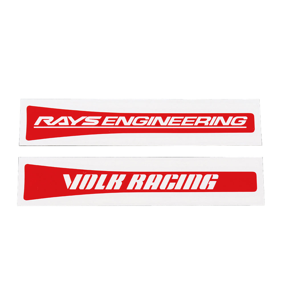Rays Volk CE28SL Red Spoke Replacement Decal - 17"/18"