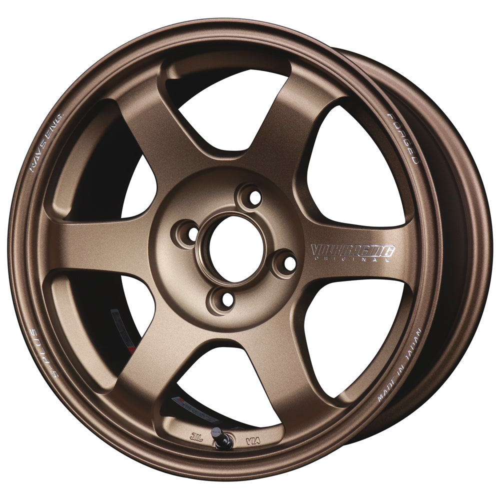 Volk Racing TE37 Saga S-Plus Wheels - Bronze / 15x8 / 4x100 / +35