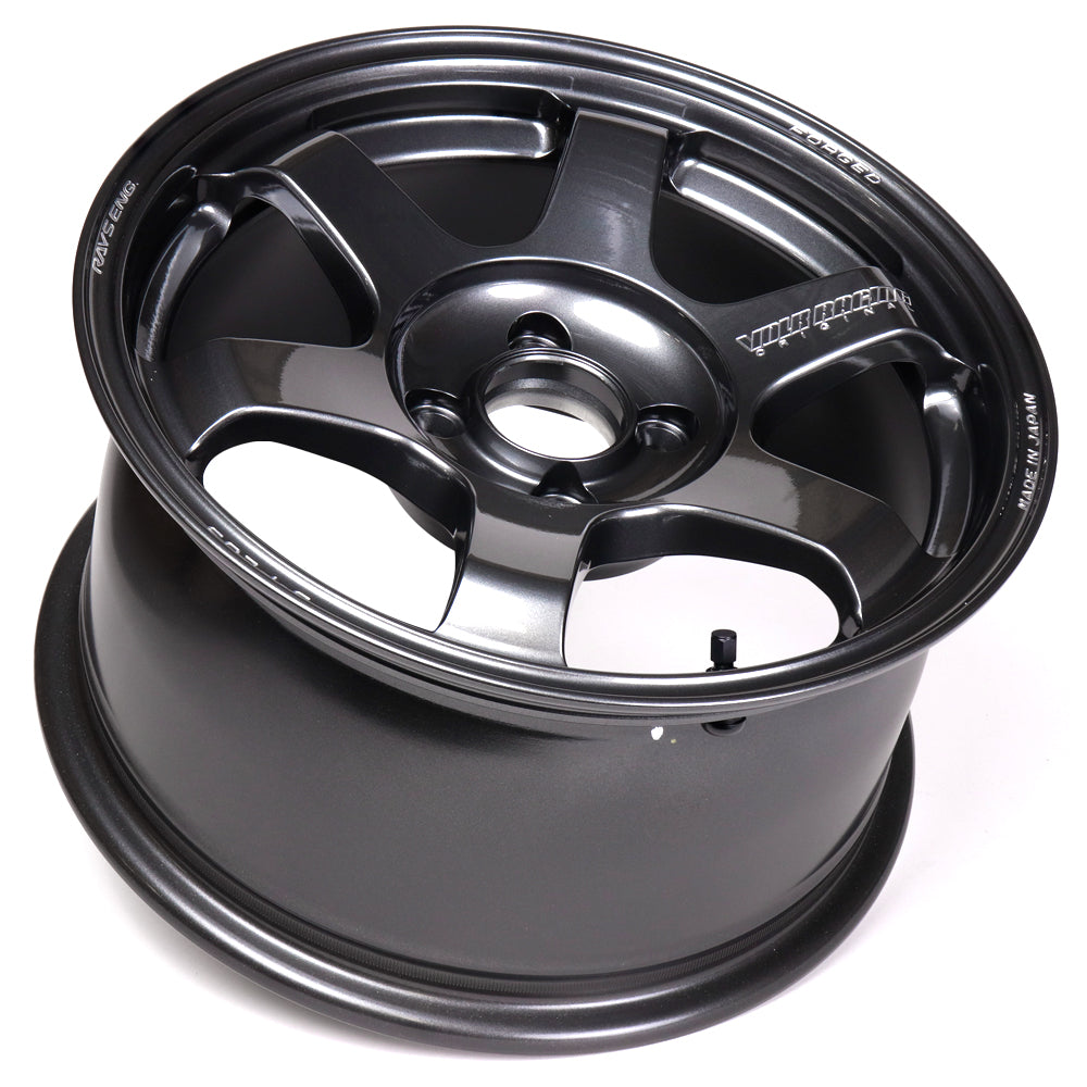 Volk Racing TE37 Saga S-Plus Wheels - Dark Gunmetal / 15x8 / 4x100 / +35