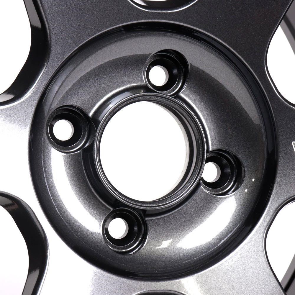 Volk Racing TE37 Saga S-Plus Wheels - Dark Gunmetal / 15x8 / 4x100 / +35