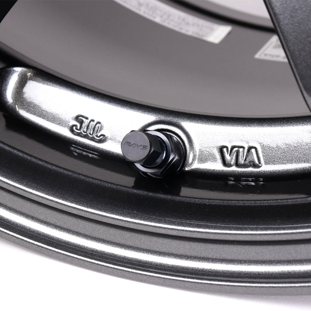 Volk Racing TE37 Saga S-Plus Wheels - Dark Gunmetal / 15x8 / 4x100 / +35