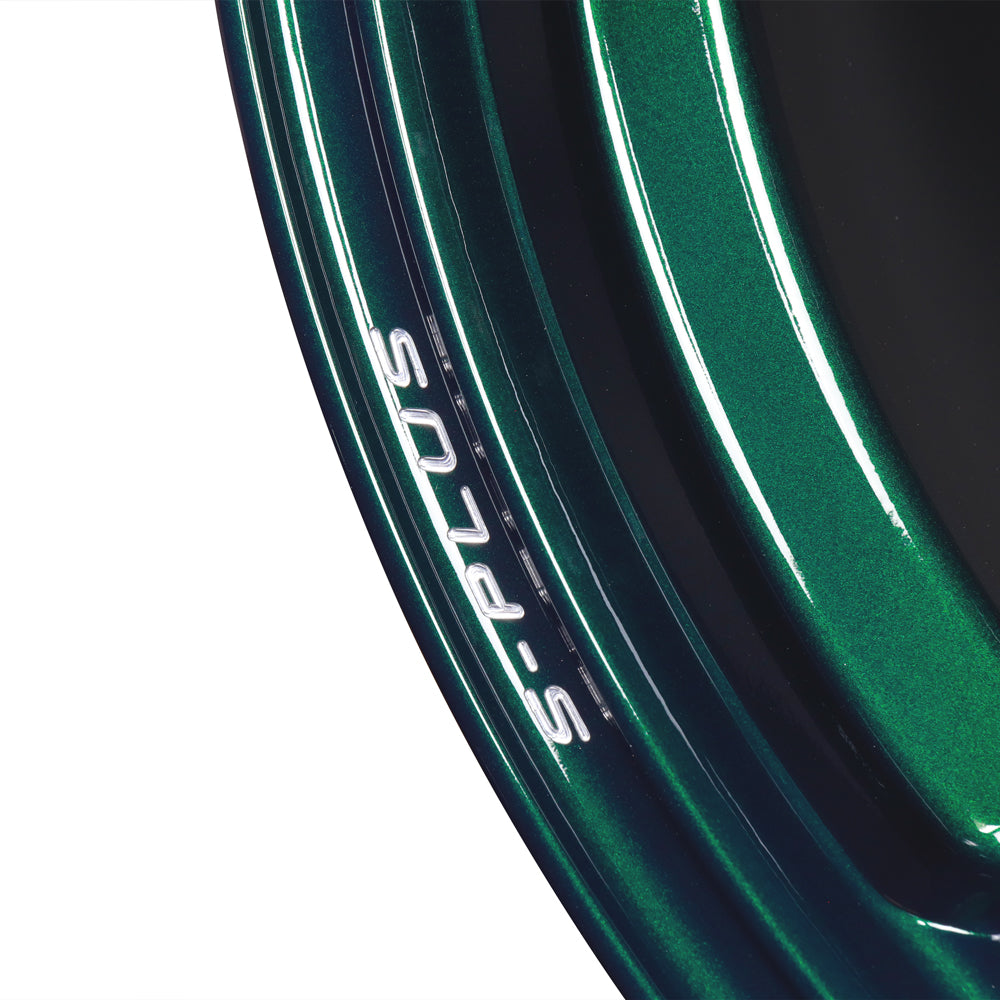 Volk Racing TE37 Saga S-Plus Wheels - Racing Green / 15x8 / 4x100 / +35