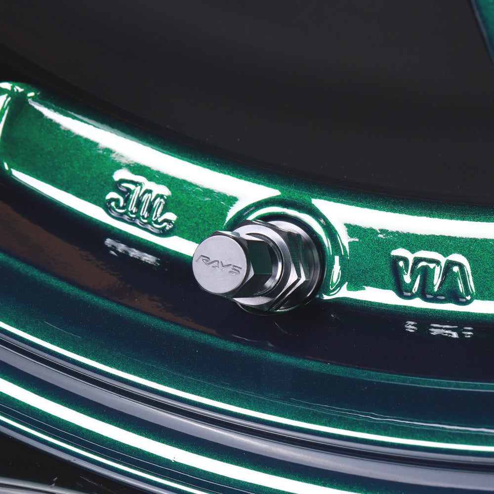 Volk Racing TE37 Saga S-Plus Wheels - Racing Green / 15x8 / 4x100 / +35