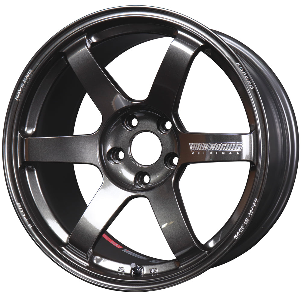 Volk Racing TE37 Saga S-Plus Wheels - Diamond Dark Gunmetal / 18x9.5 / 5x114