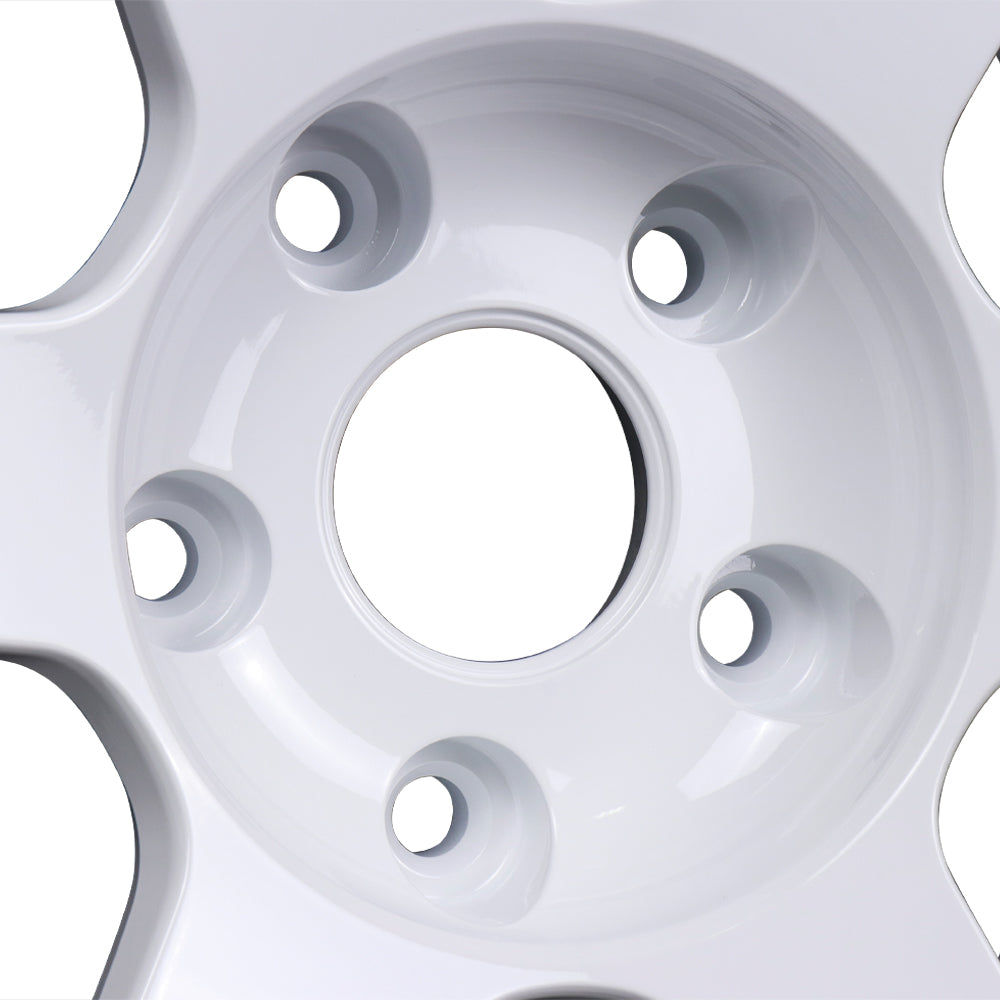 Volk Racing TE37 Saga S-Plus Time Attack Wheels - White/Redot / 18x9.5 / 5x120 / +38