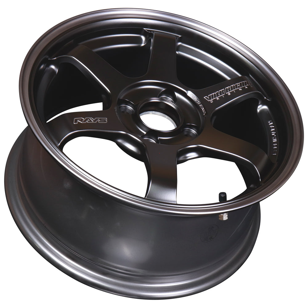 Volk Racing TE37 Sonic Black Shadow Wheels - 15x7 / 4x100 / +35