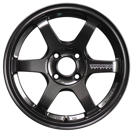 Volk Racing TE37 Sonic Wheels - Diamond Dark Gunmetal 16x7 / 4x100 / +35