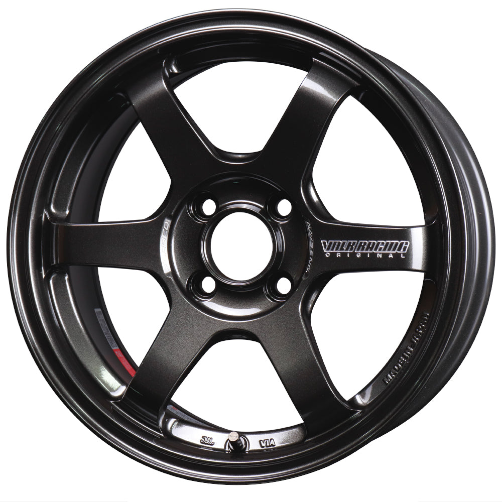 Volk Racing TE37 Sonic Wheels - Diamond Dark Gunmetal 16x7 / 4x100 / +35