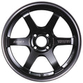 Volk Racing TE37 Sonic Black Shadow Wheels - 16x8 / 4x100 / +35