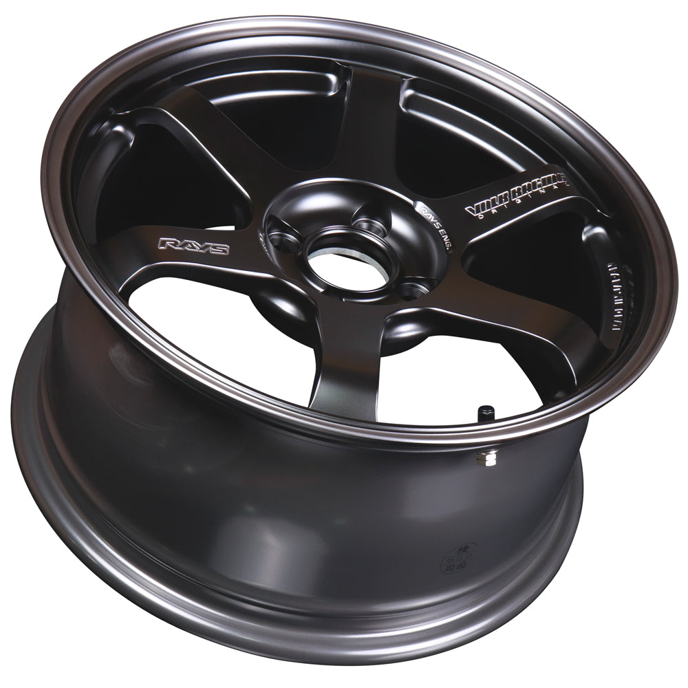 Volk Racing TE37 Sonic Black Shadow Wheels - 16x8 / 4x100 / +35
