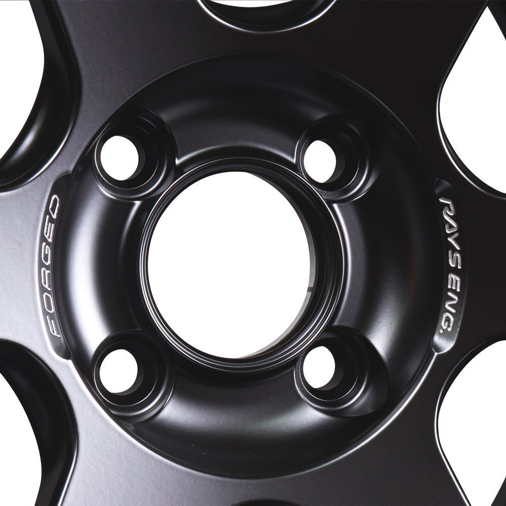 Volk Racing TE37 Sonic Black Shadow Wheels - 16x8 / 4x100 / +35