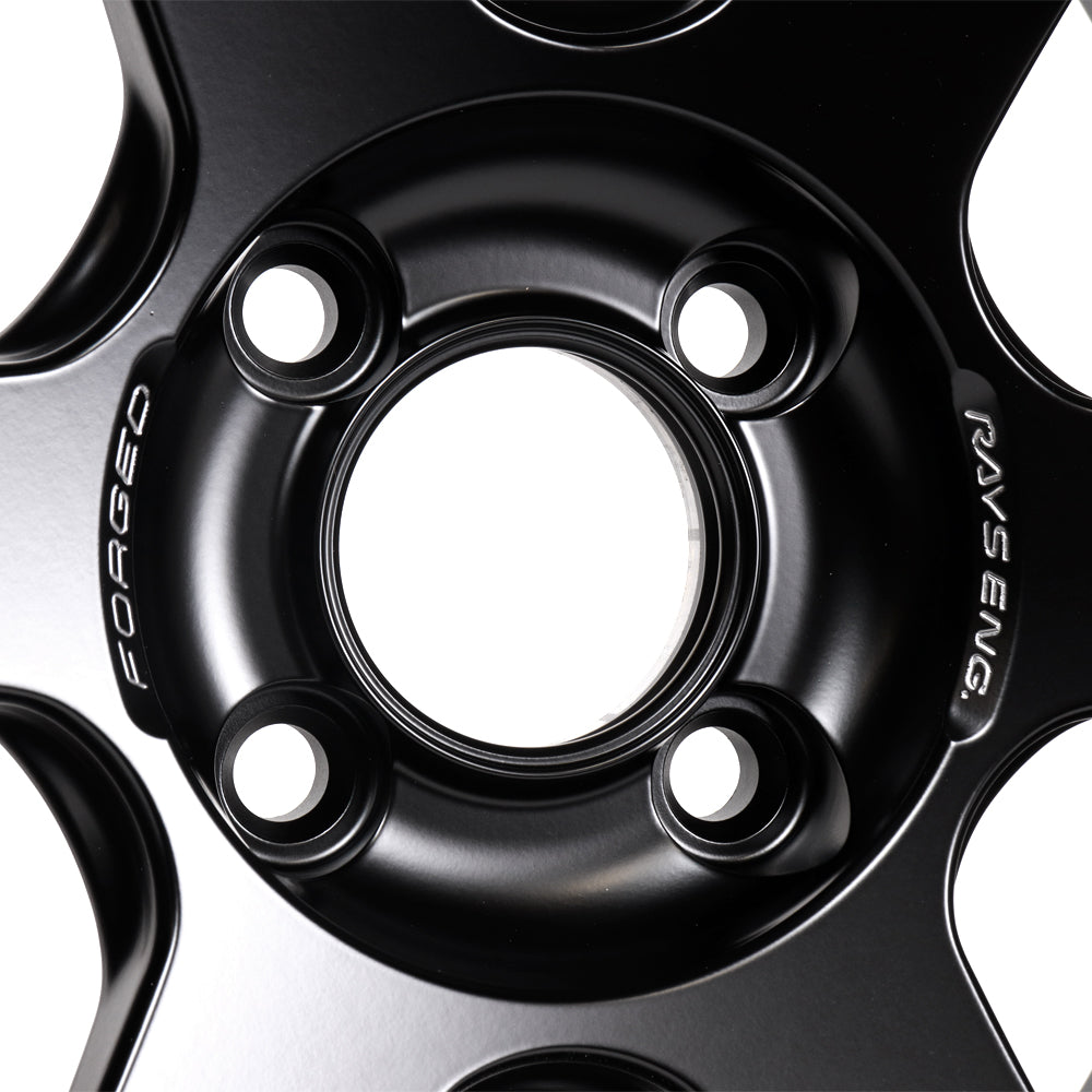 Volk Racing TE37 Sonic Black Shadow Wheels - 16x8 / 4x100 / +35