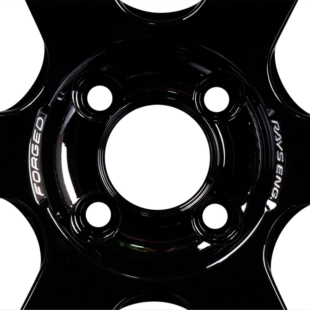 Volk Racing TE37 Sonic Wheels - Gloss Black 16x8 / 4x100 / +35