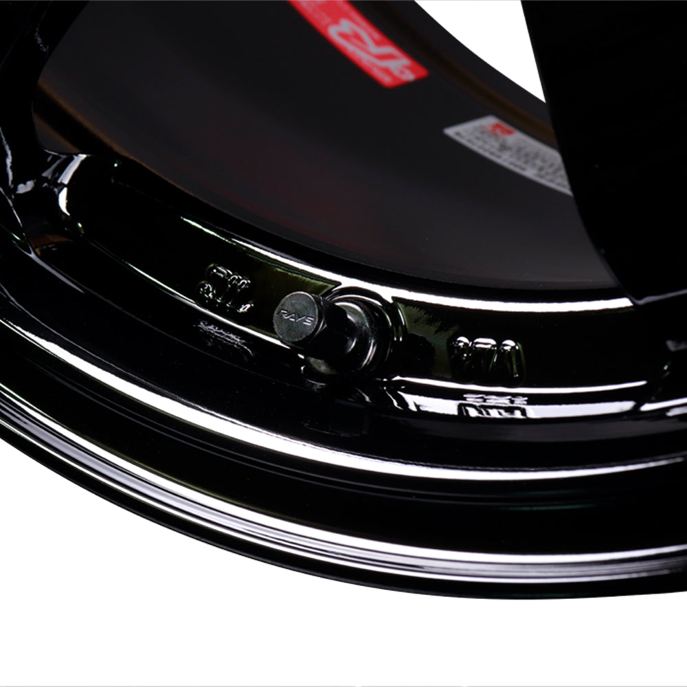 Volk Racing TE37 Sonic Wheels - Gloss Black 16x8 / 4x100 / +35
